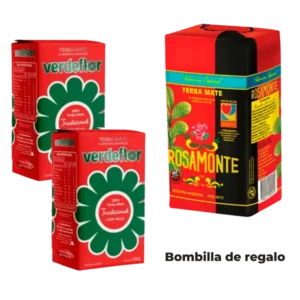 Promoción 2 paquetes de yerba mas una bombilla gratis, en Productos de Argentina